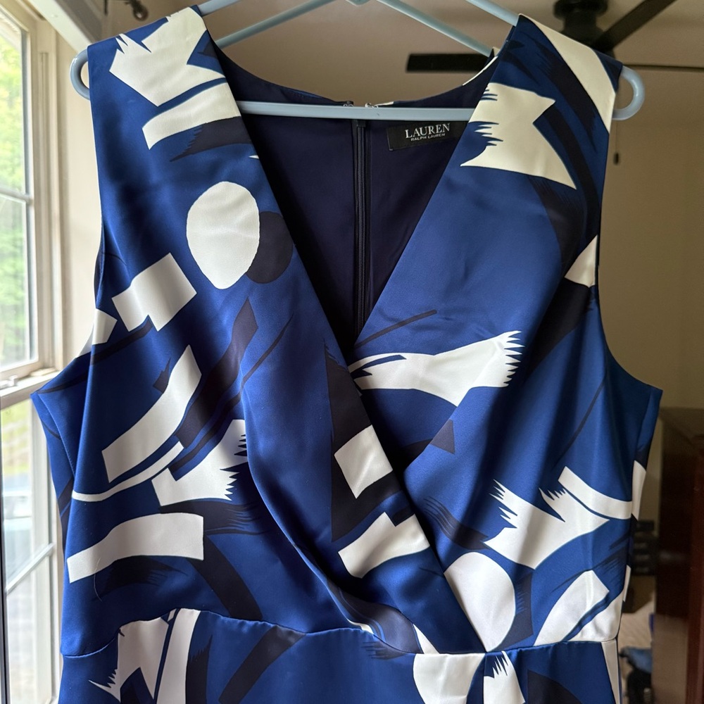 Lauren by Ralph Lauren Blue Dress Size 16